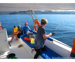 Морская рыбалка в Лоо на катере