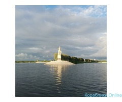 Прогулки на катере в Рыбинске по водохранилищу